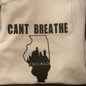 Chicago Can’t Breathe White T Shirts